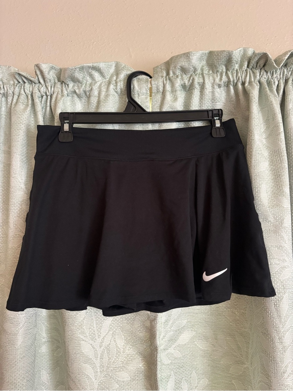 Nike Black Skirt with White Swoosh